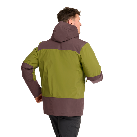 Jack Wolfskin JASPER DECADE 3IN1 Khaki Green – 1-ma120