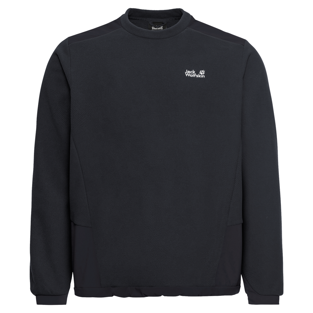 Jack Wolfskin COLD RIDGE CREWNECK M Phantom Packshot vorne