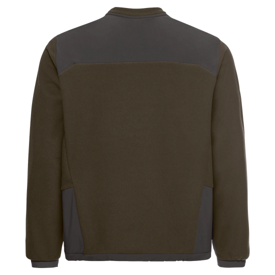 Jack Wolfskin COLD RIDGE CREWNECK M Obsidian Moss Packshot hinten
