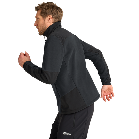 Jack Wolfskin COLD RIDGE JKT M Herren Fleecejacke Phantom – Detailansicht 4-ma131