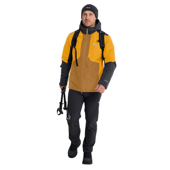 Jack Wolfskin STONETRAIL 2L INS Jacke Herren Burly Yellow JW 3-ma110