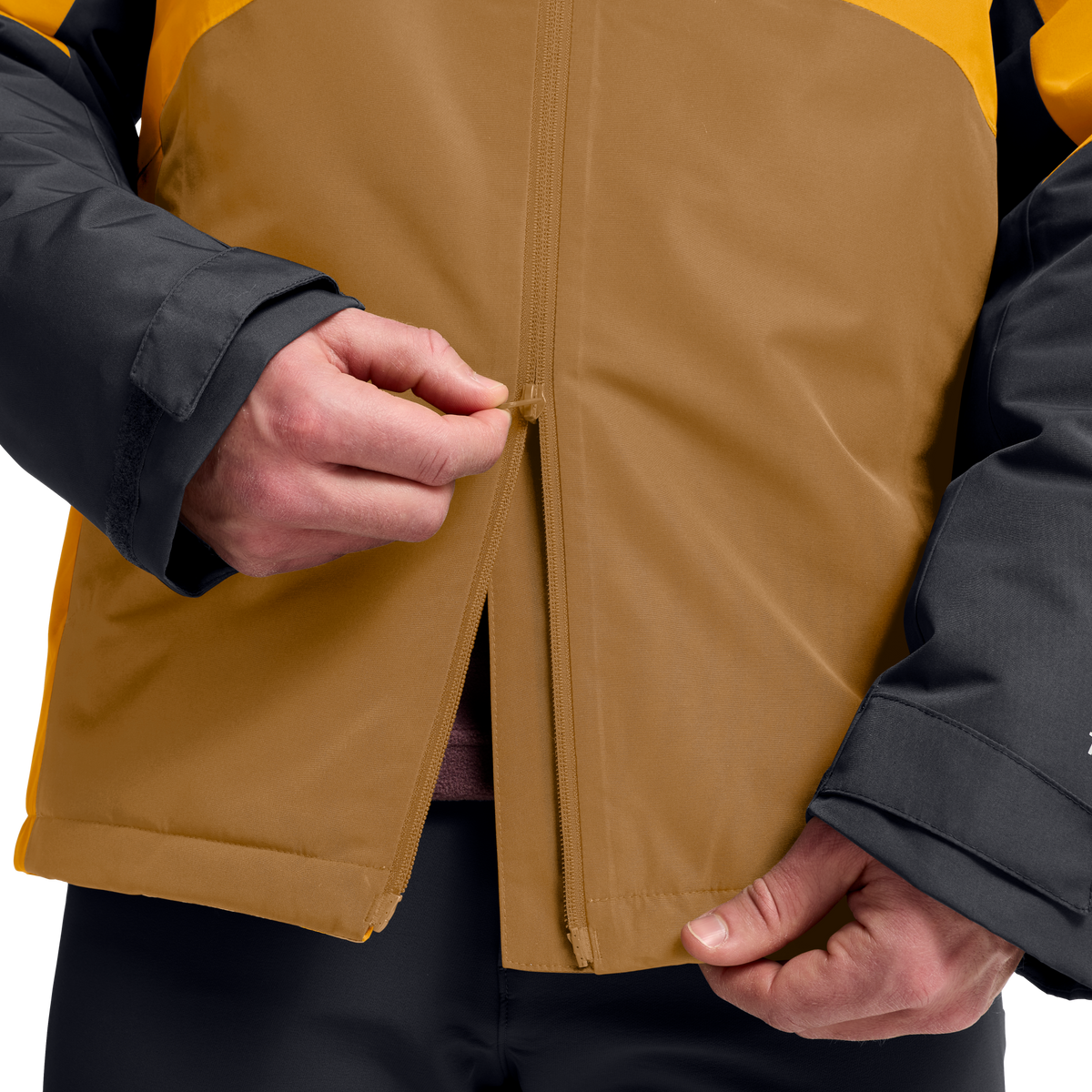 Jack Wolfskin STONETRAIL 2L INS Jacke Herren Burly Yellow JW 4-ma131