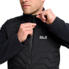 Jack Wolfskin FLEXTREK INS VEST M Black Detail 1