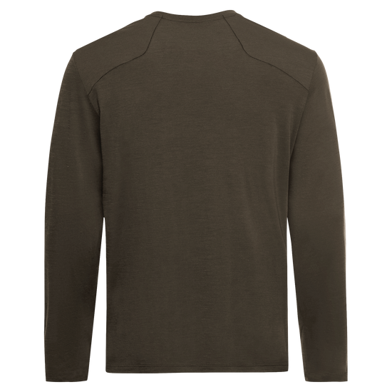 Jack Wolfskin WOOL LS M Herren Langarmshirt – Obsidian Moss – 9-a120
