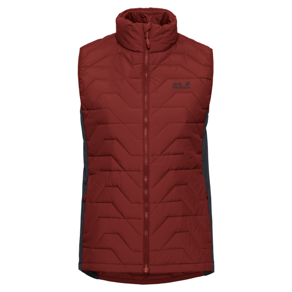 Jack Wolfskin FLEXTREK INS VEST W Damen Isolationsweste – Merlot – 9-a100