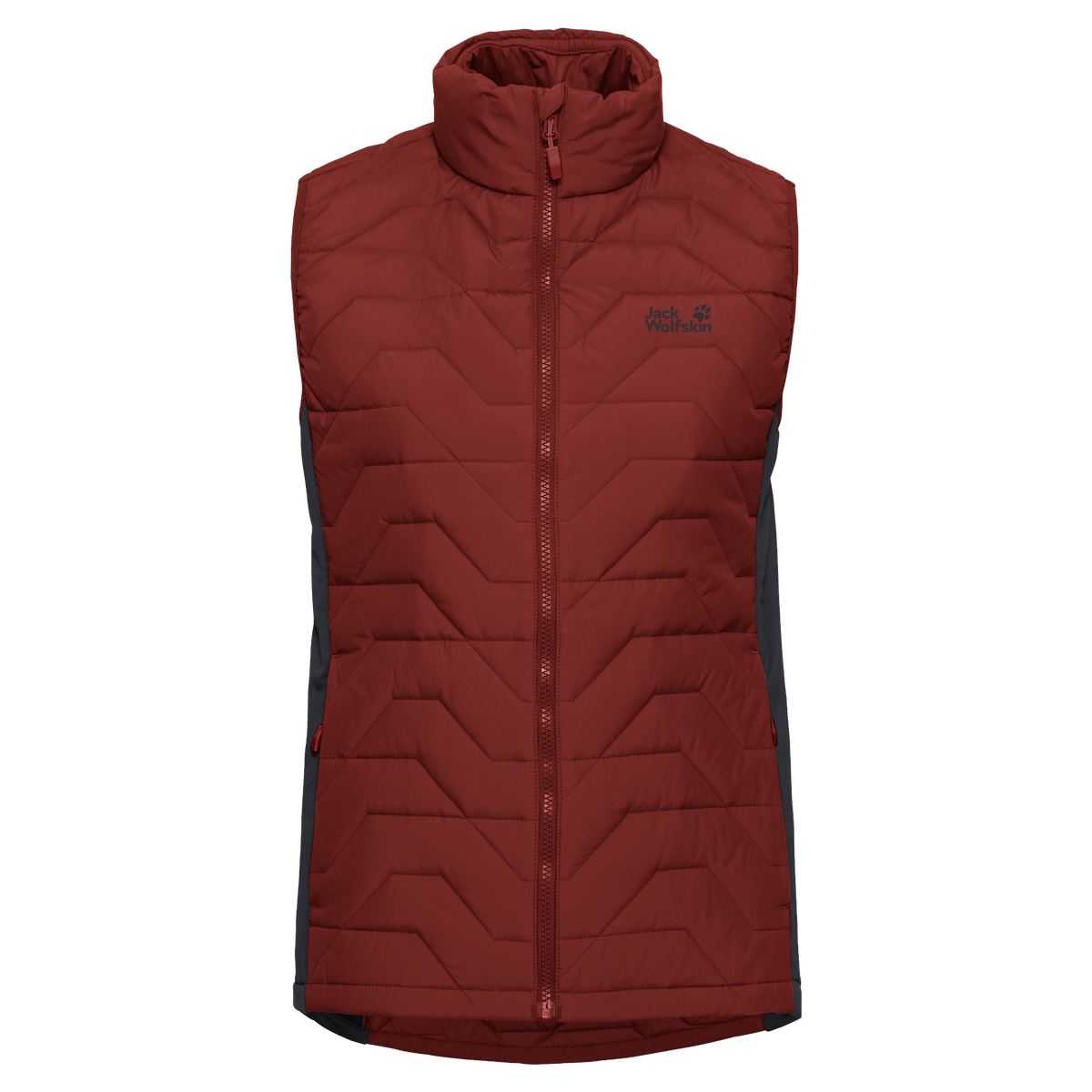 Jack Wolfskin FLEXTREK INS VEST W Damen Isolationsweste – Merlot – 9-a100