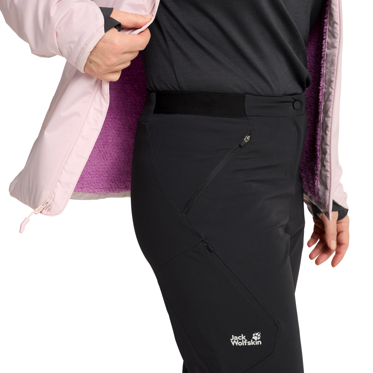 Jack Wolfskin ACTIVATE FLEX PANTS W Black 5