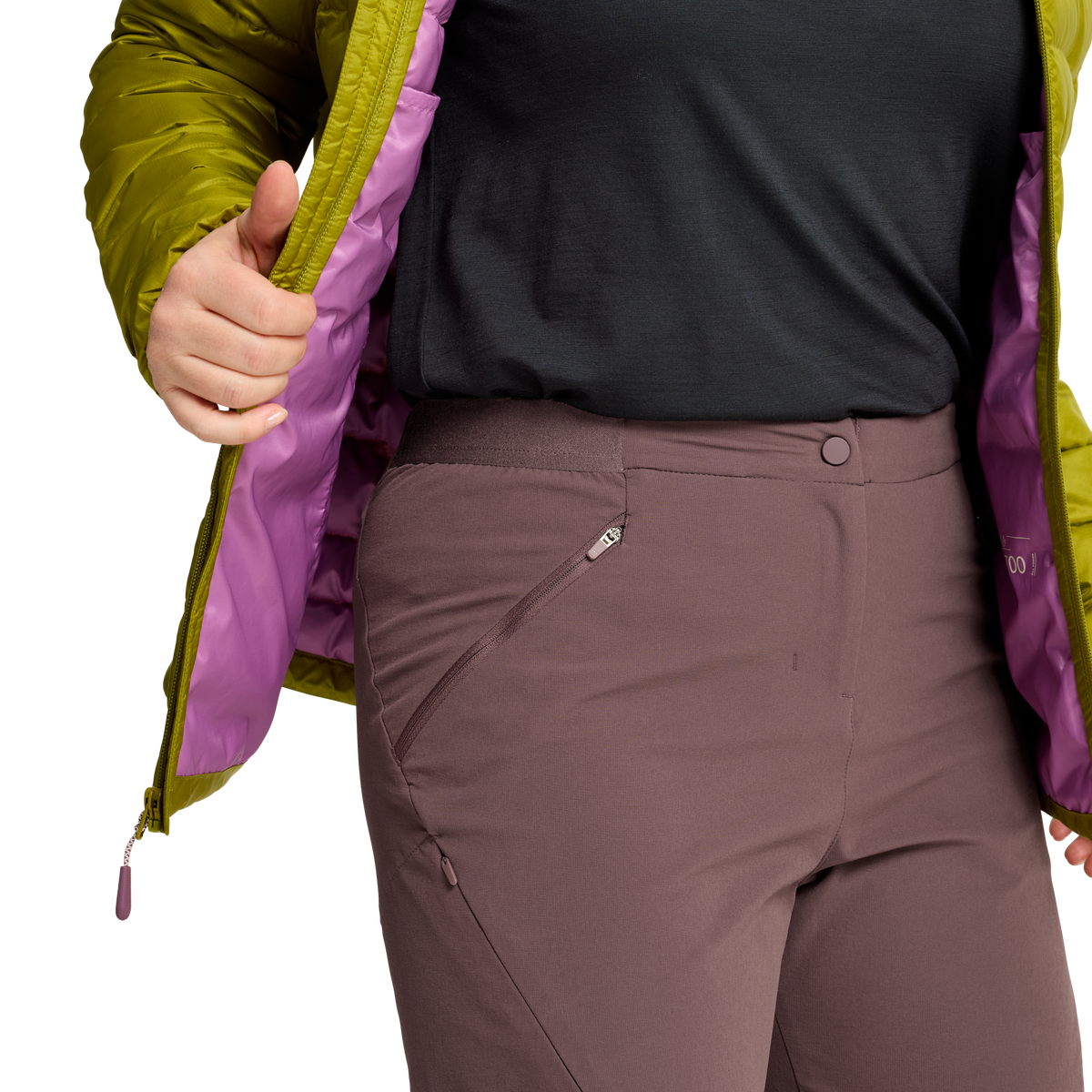 Jack Wolfskin ACTIVATE FLEX PANTS W Sheer Plum 8