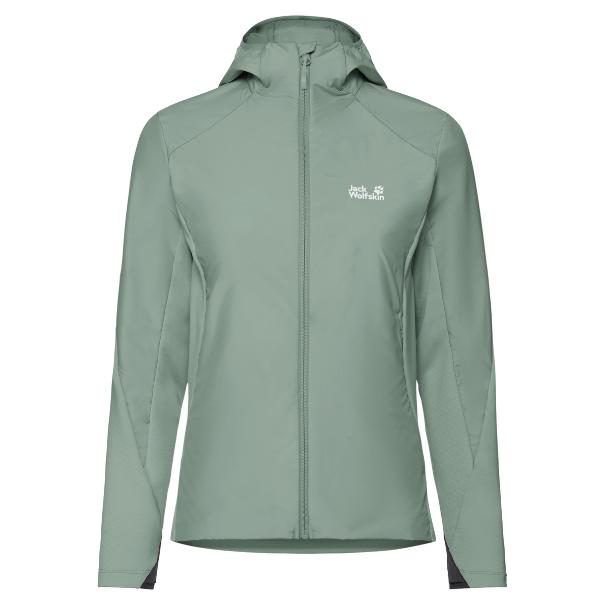 Jack Wolfskin ASTROTRAIL HOODED HYBRID W Green Zinnia – 9-a100