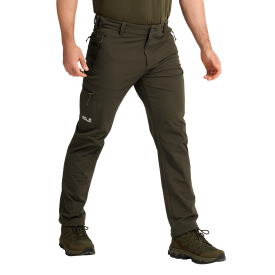 Jack Wolfskin ACTIVATE FLEX PANTS M Obsidian Moss 8