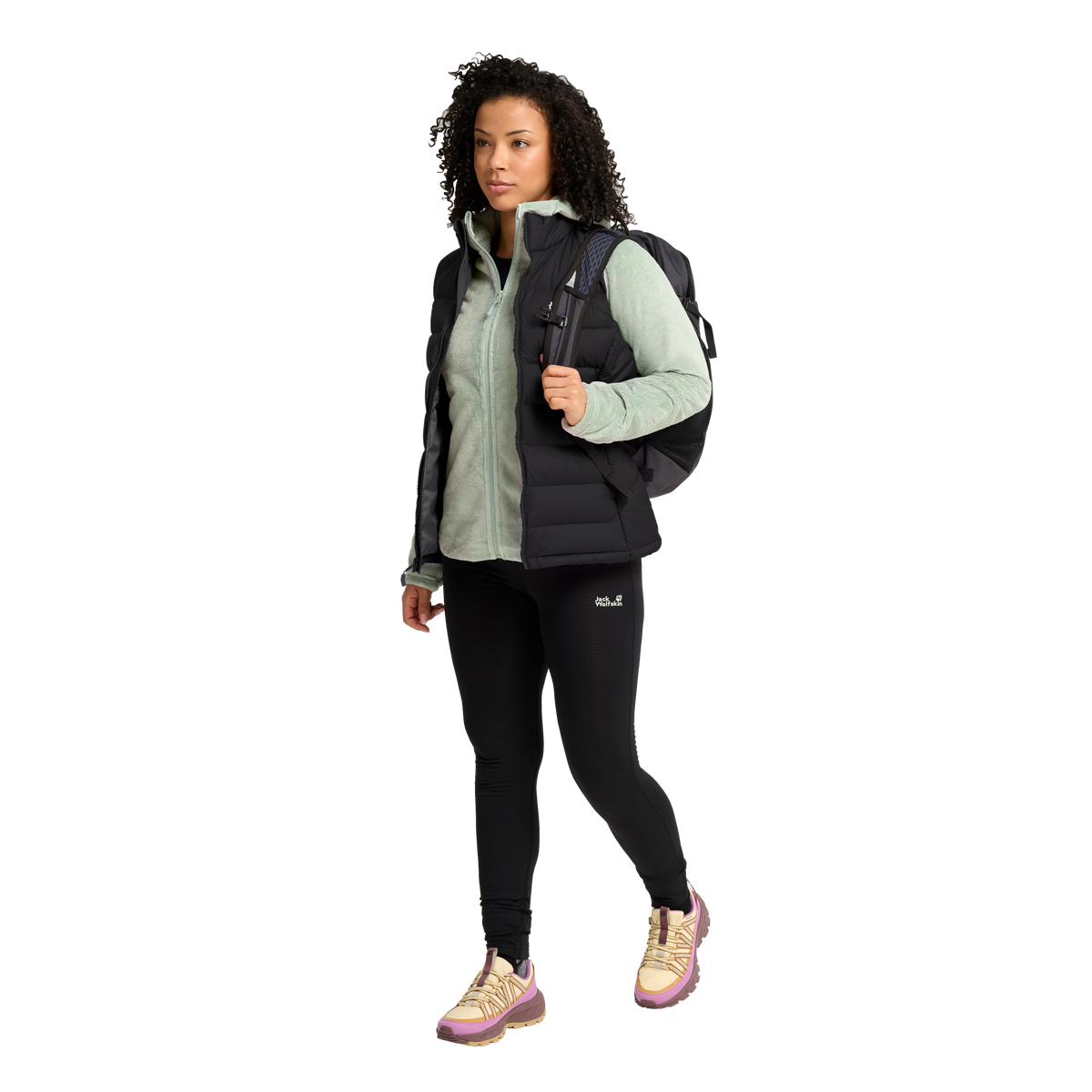 Jack Wolfskin WILD PASS DOWN VEST W RDS Damen Black – Studio 3-ma110