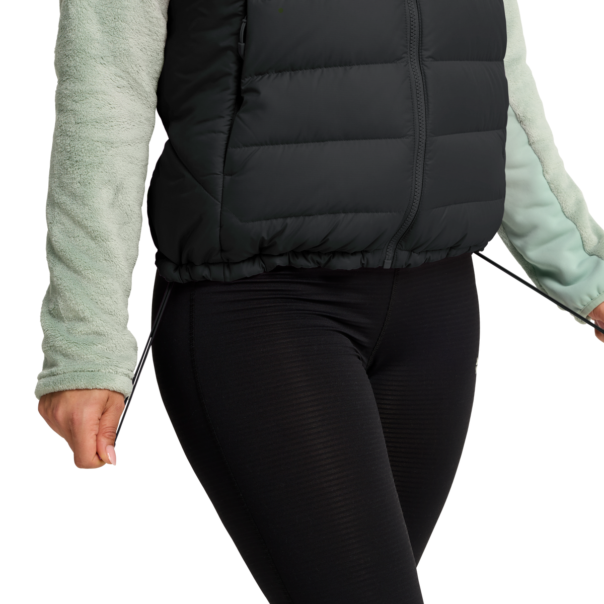 Jack Wolfskin WILD PASS DOWN VEST W RDS Damen Black – Detail 4-ma130