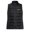 Jack Wolfskin WILD PASS DOWN VEST W RDS Damen Black – Packshot 9-a100