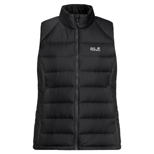 Jack Wolfskin WILD PASS DOWN VEST W RDS Damen Black – Packshot 9-a100