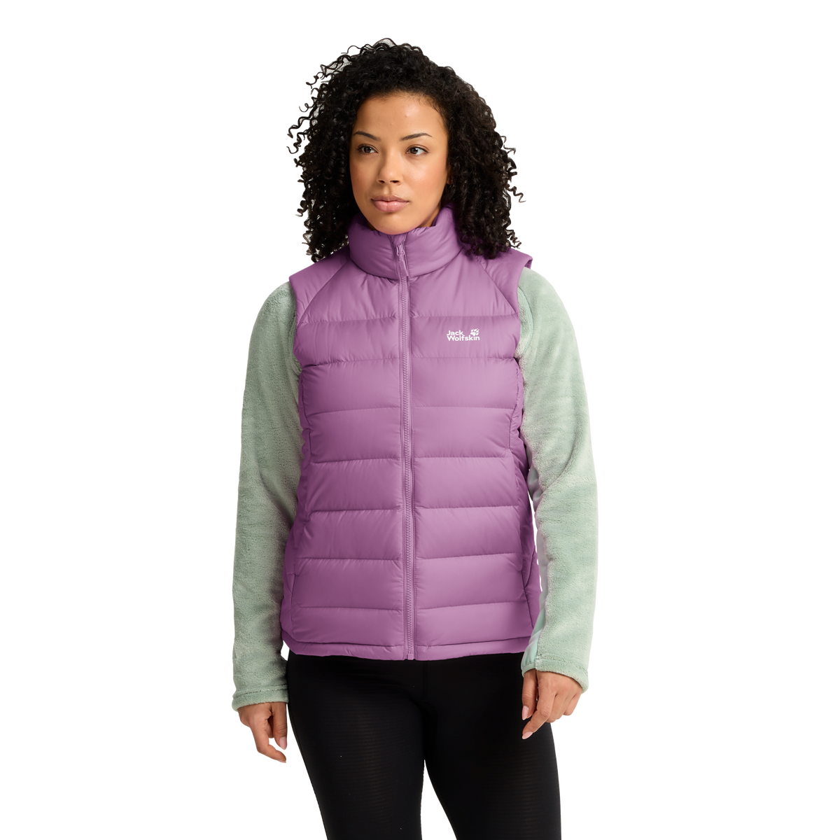 Jack Wolfskin WILD PASS DOWN VEST W RDS Damen Vivid Orchid – Studio 1-ma100