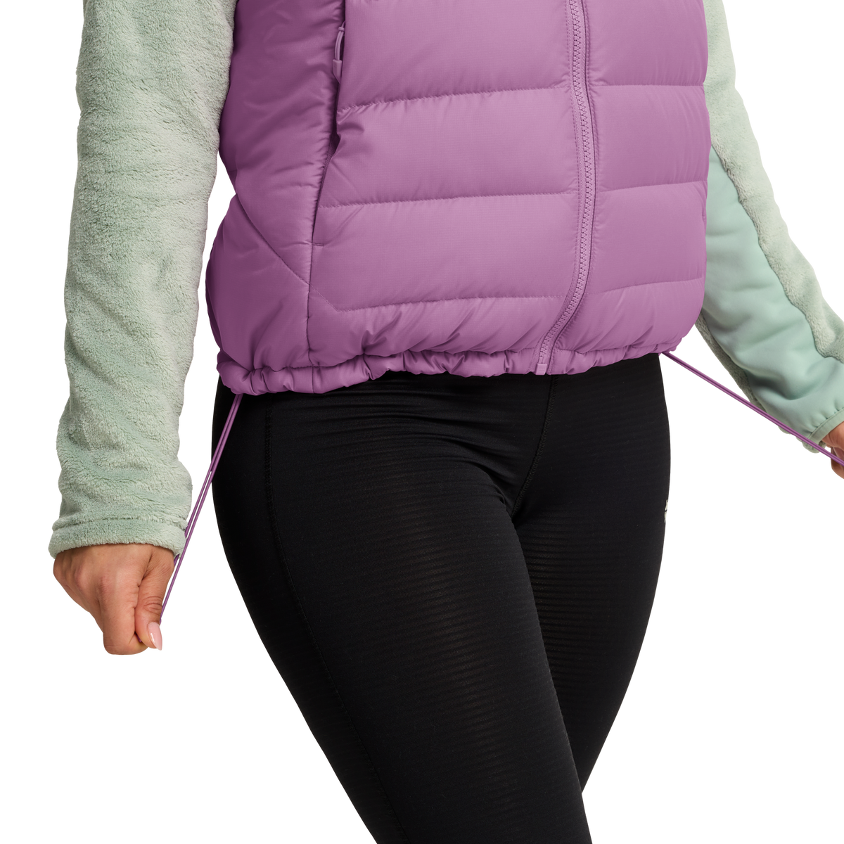 Jack Wolfskin WILD PASS DOWN VEST W RDS Damen Vivid Orchid – Detail 4-ma130