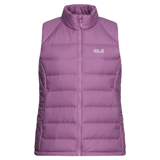 Jack Wolfskin WILD PASS DOWN VEST W RDS Damen Vivid Orchid – Packshot 9-a100