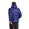 Jack Wolfskin SNOWDRIFT DOWN Herren-Daunenjacke Glow Ink – Studioansicht hinten