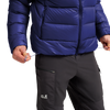 Jack Wolfskin SNOWDRIFT DOWN Herren-Daunenjacke Glow Ink – Detailansicht 3