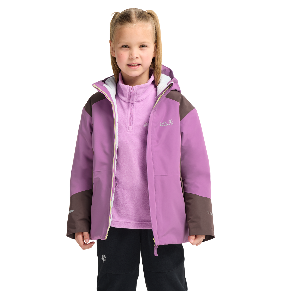 Jack Wolfskin SNOWFLASH Vivid Orchid – 4-ma130