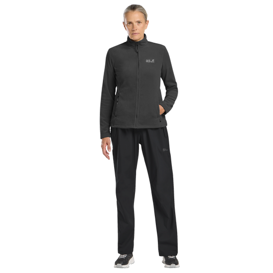 Jack Wolfskin WILD REBEL 200 FZ W Damen Fleecejacke – Paw Black – 3-ma110