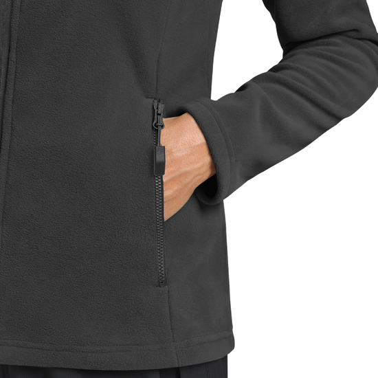 Jack Wolfskin WILD REBEL 200 FZ W Damen Fleecejacke – Paw Black – 4-ma131