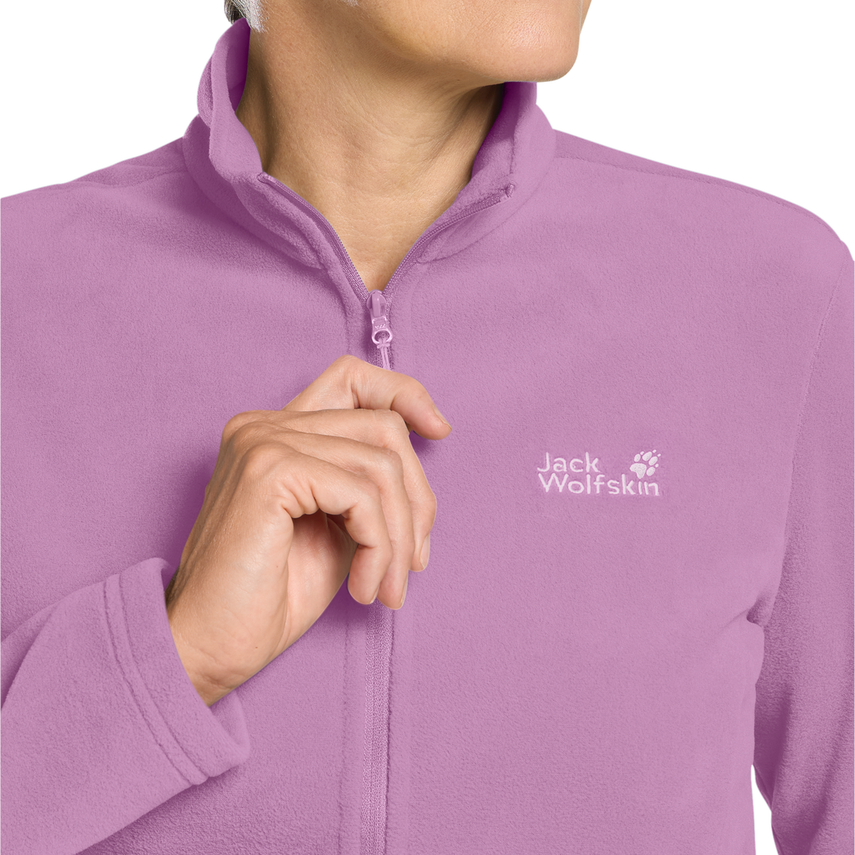 Jack Wolfskin WILD REBEL 200 FZ W Damen Fleecejacke – Paw Vivid Orchid – 4-ma125