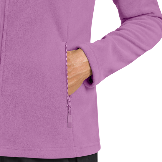 Jack Wolfskin WILD REBEL 200 FZ W Damen Fleecejacke – Paw Vivid Orchid – 4-ma131