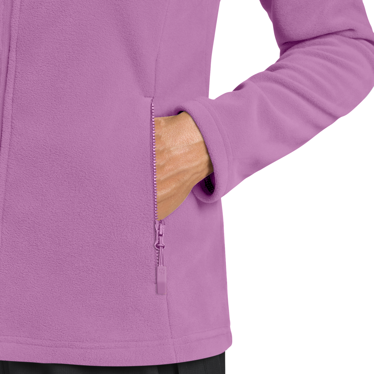 Jack Wolfskin WILD REBEL 200 FZ W Damen Fleecejacke – Paw Vivid Orchid – 4-ma131