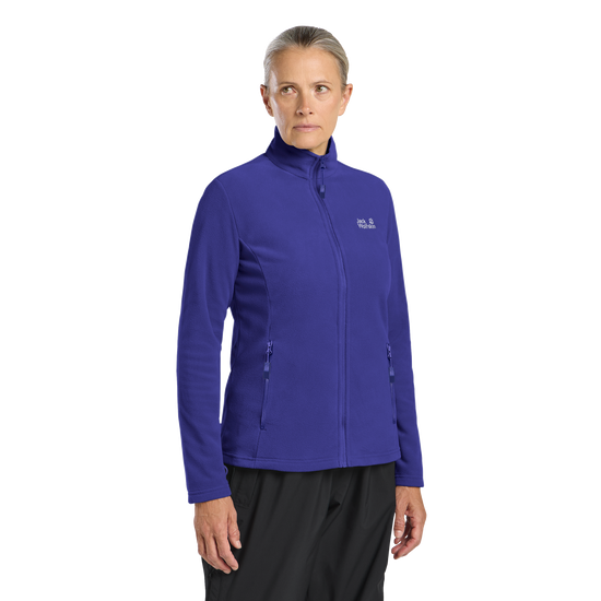 Jack Wolfskin WILD REBEL 200 FZ W Damen Fleecejacke – Paw Glow Ink – 1-ma100