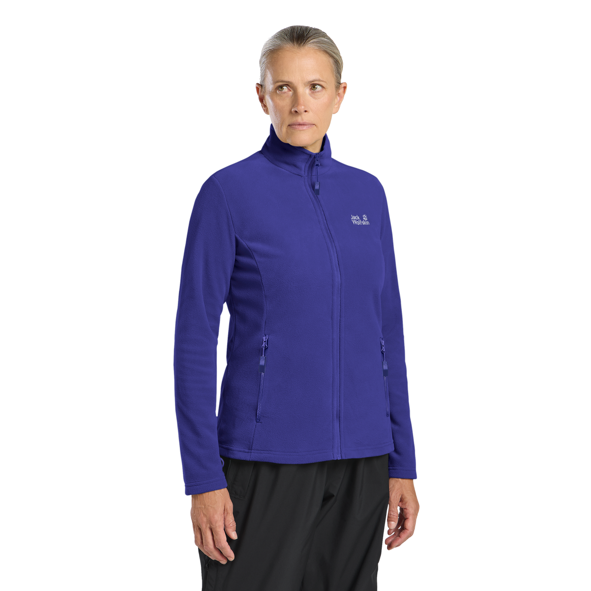Jack Wolfskin WILD REBEL 200 FZ W Damen Fleecejacke – Paw Glow Ink – 1-ma100