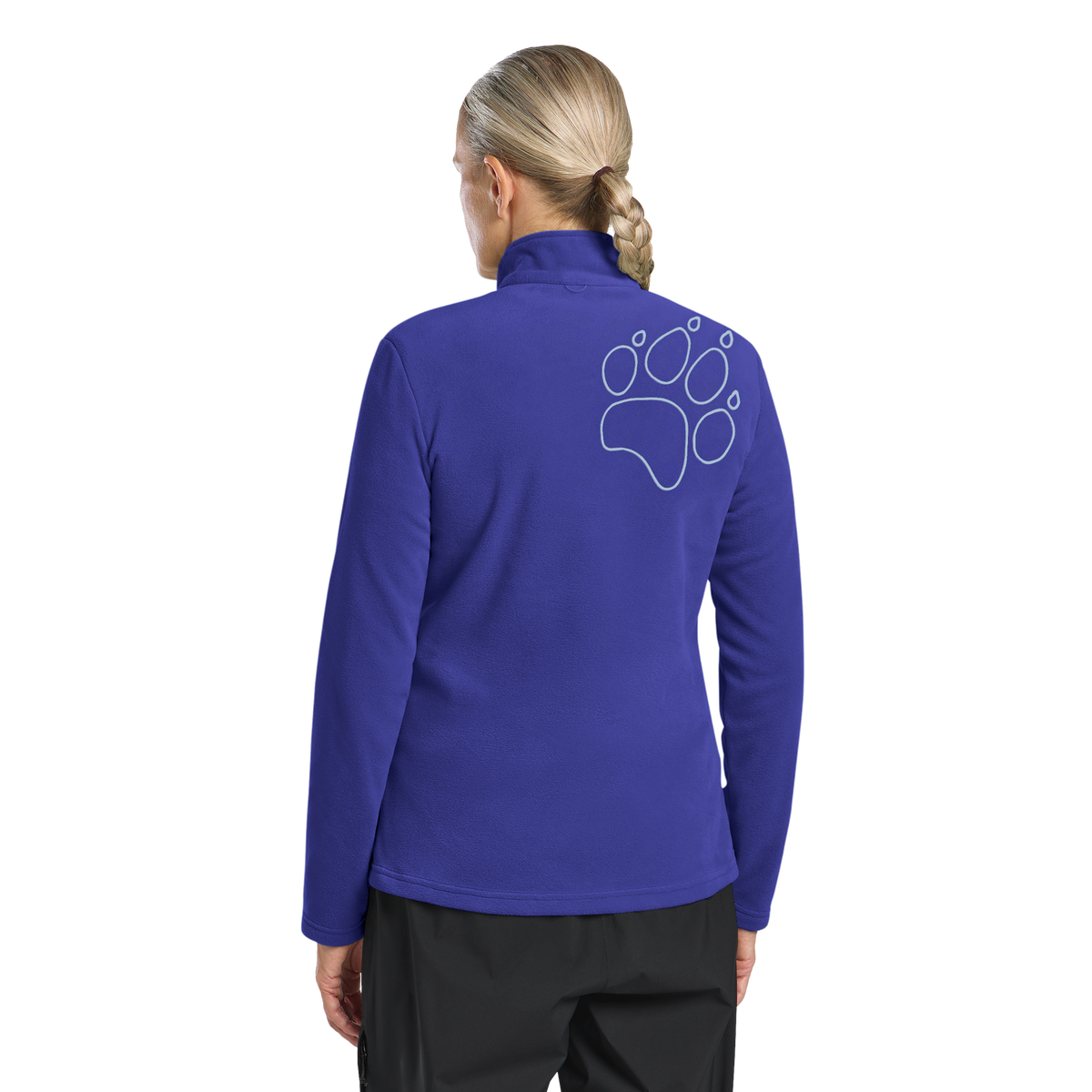 Jack Wolfskin WILD REBEL 200 FZ W Damen Fleecejacke – Paw Glow Ink – 1-ma120
