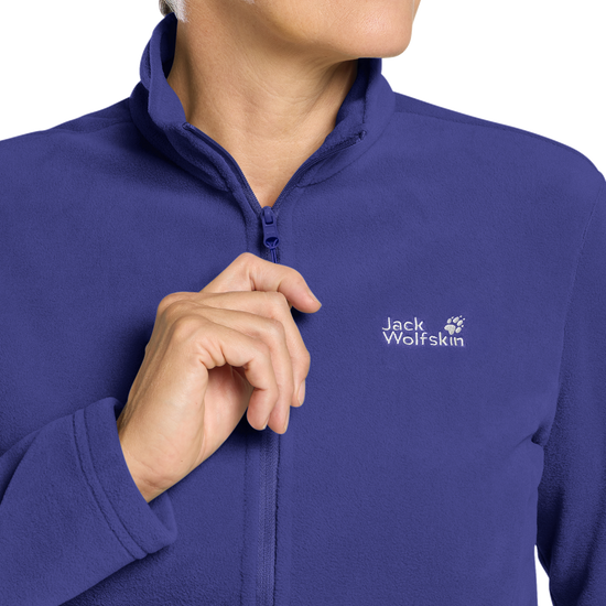 Jack Wolfskin WILD REBEL 200 FZ W Damen Fleecejacke – Paw Glow Ink – 4-ma125