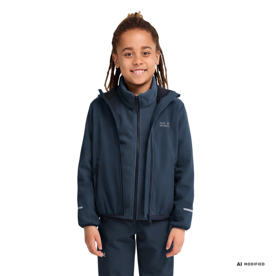 Jack Wolfskin FOURWINDS JKT K Midnight Sky 4-ma125