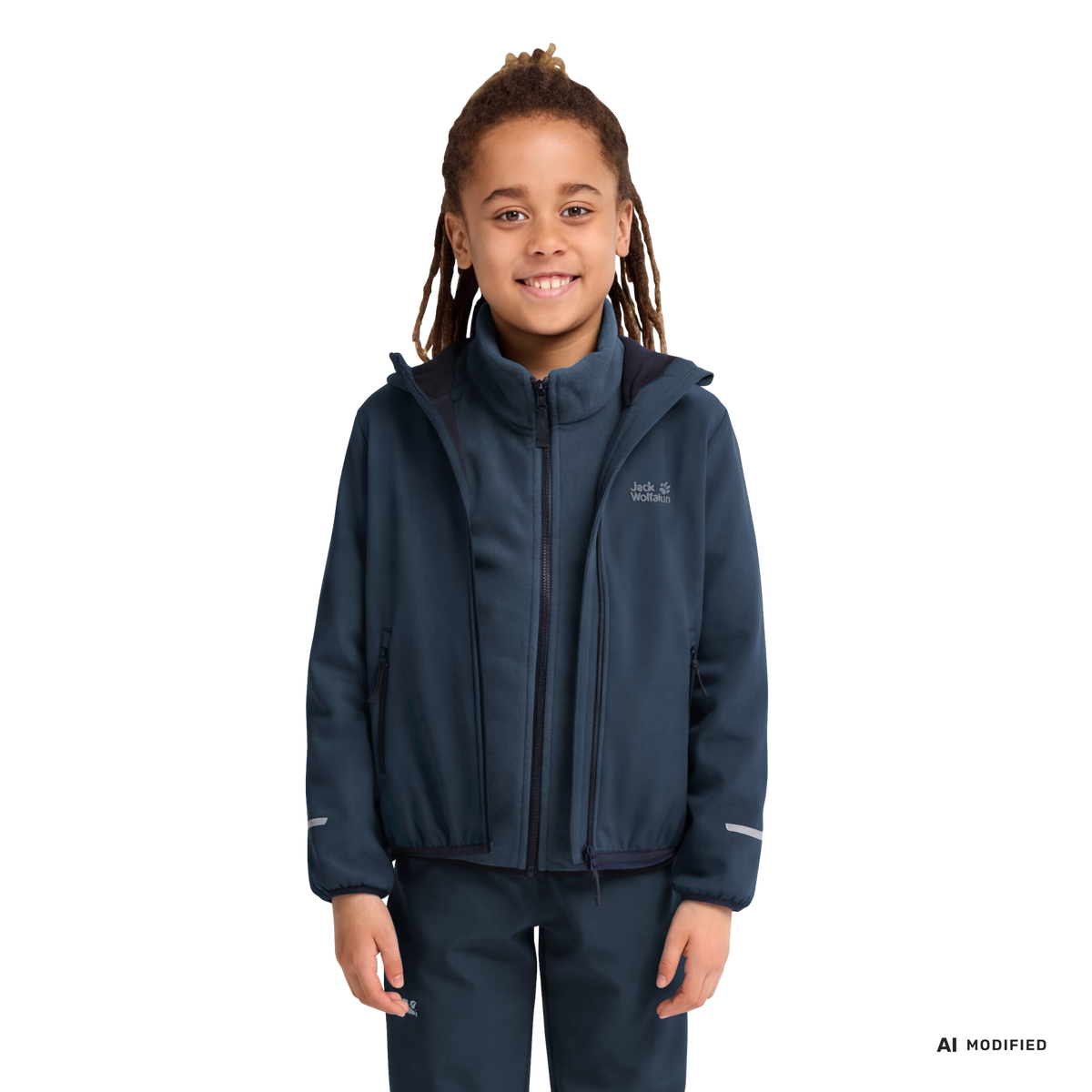 Jack Wolfskin FOURWINDS JKT K Midnight Sky 4-ma125
