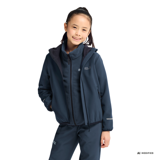 Jack Wolfskin FOURWINDS JKT K Midnight Sky 4-ma130