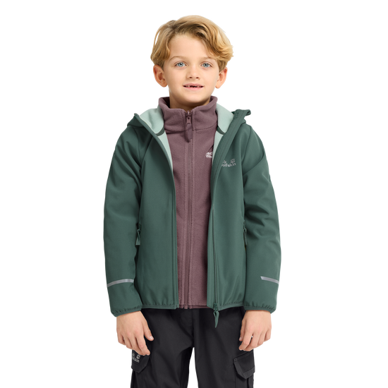 Jack Wolfskin FOURWINDS JKT K Sago Palm 4-ma125