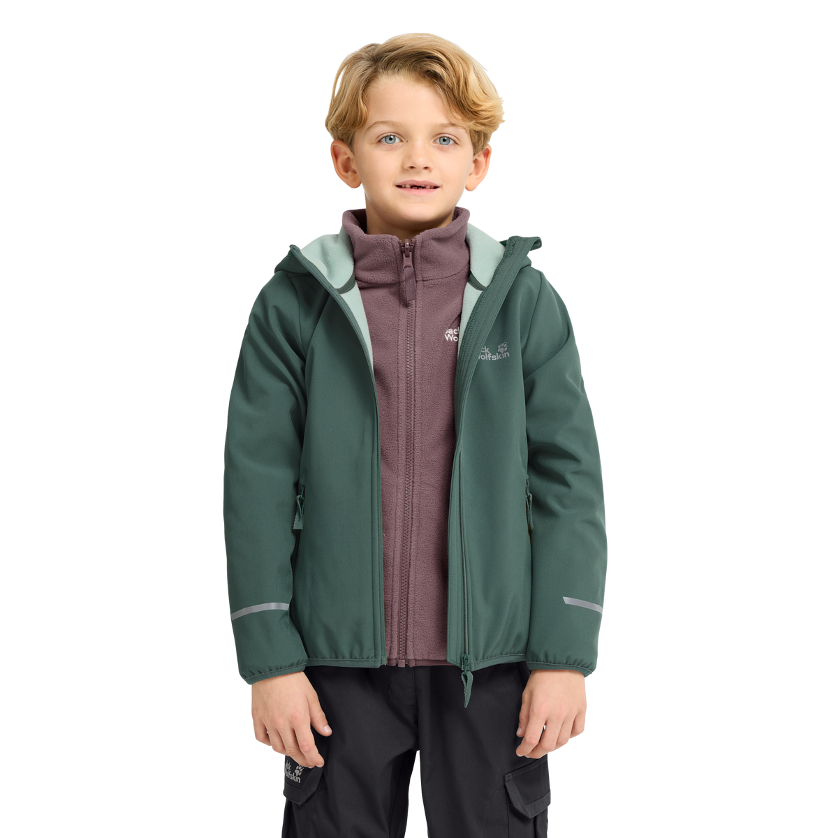 Jack Wolfskin FOURWINDS JKT K Sago Palm 4-ma125
