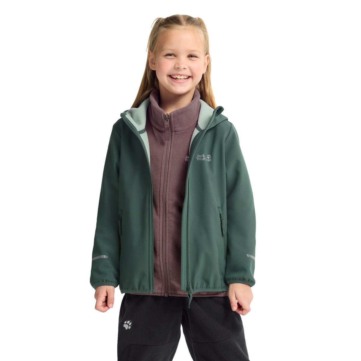 Jack Wolfskin FOURWINDS JKT K Sago Palm 4-ma130