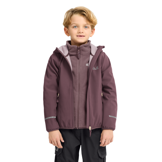 Jack Wolfskin FOURWINDS JKT K Sheer Plum 4-ma130
