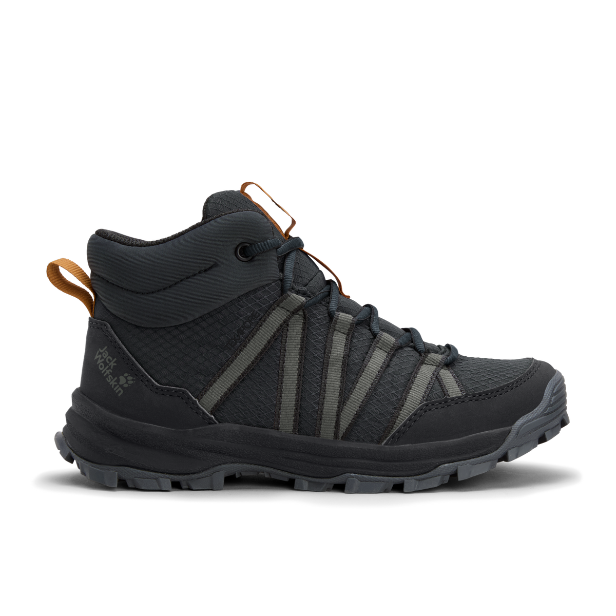 Jack Wolfskin WILD HIKE TEXAPORE MID K Kinder Wanderschuhe Phantom 1