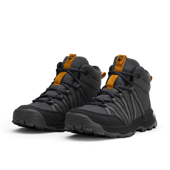 Jack Wolfskin WILD HIKE TEXAPORE MID K Kinder Wanderschuhe Phantom 3
