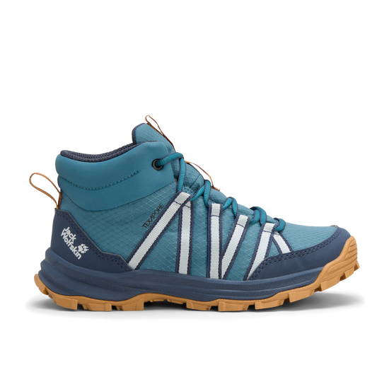 Jack Wolfskin WILD HIKE TEXAPORE MID K Kinder Wanderschuhe Galapagos 1