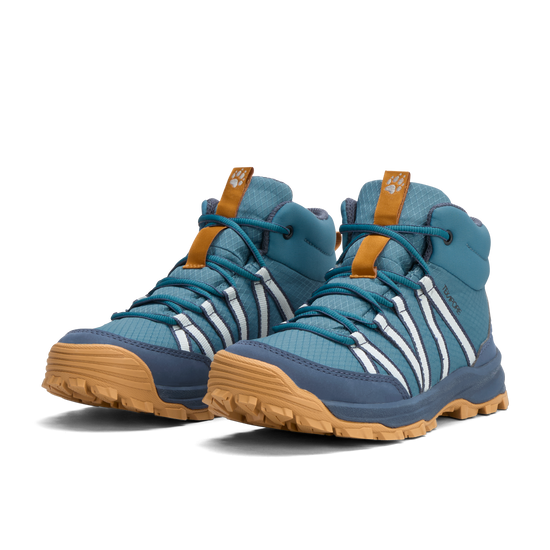 Jack Wolfskin WILD HIKE TEXAPORE MID K Kinder Wanderschuhe Galapagos 3