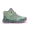 Jack Wolfskin WILD HIKE TEXAPORE MID K Kinder Wanderschuhe Green Zinnia 1
