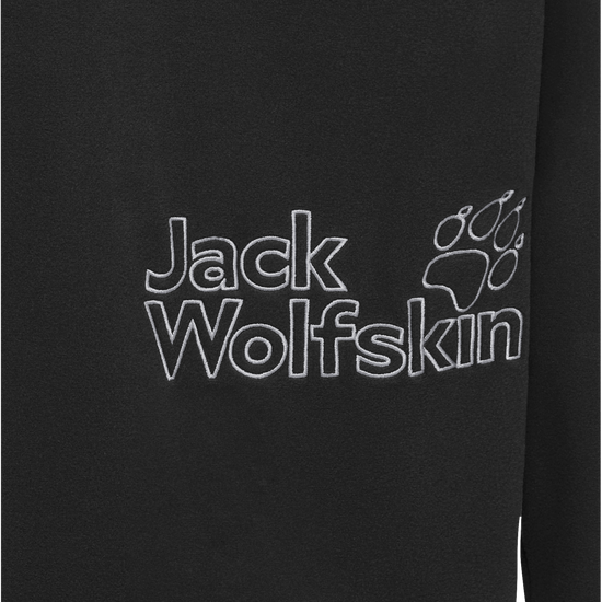 Jack Wolfskin SOLACE CREWNECK Unisex Fleecepullover Black 9-a140
