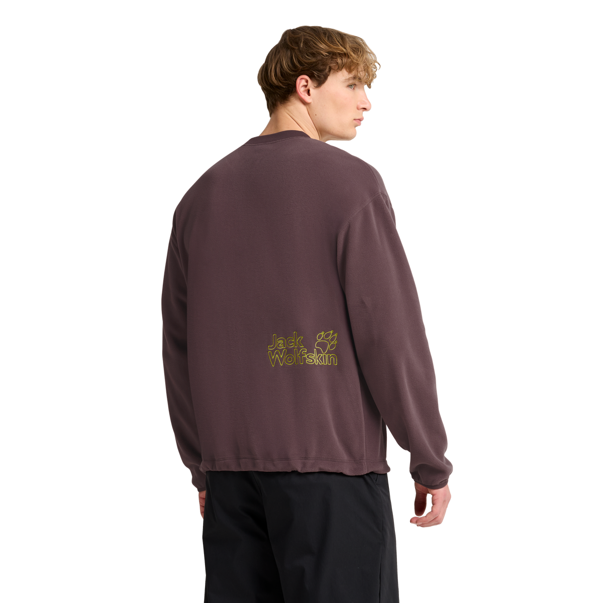 Jack Wolfskin SOLACE CREWNECK Unisex Fleecepullover Sheer Plum 1-ma120