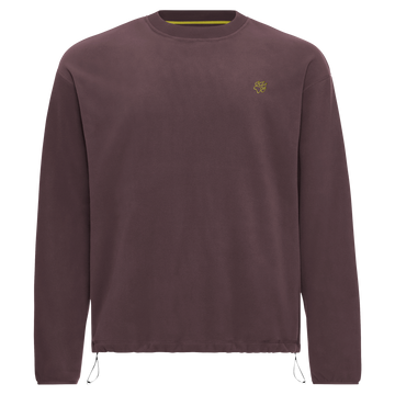 Jack Wolfskin SOLACE CREWNECK Unisex Fleecepullover Sheer Plum 9-a100