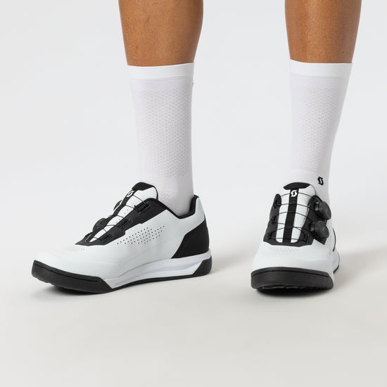 Scott Volt Pro Clip Herren Mountainbikeschuh | White - Black | Studio 1