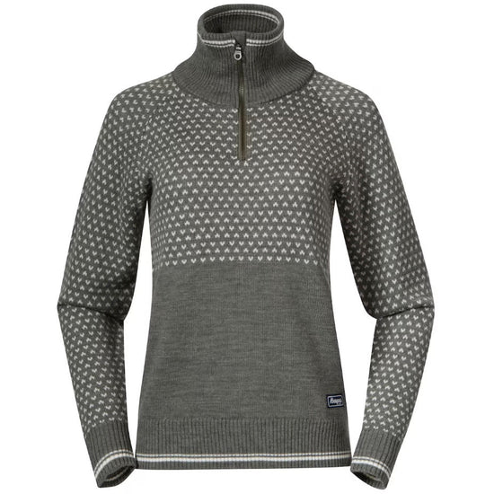 Bergans W ALVDAL WOOL HALF ZIP